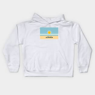 Hello Summer Kids Hoodie